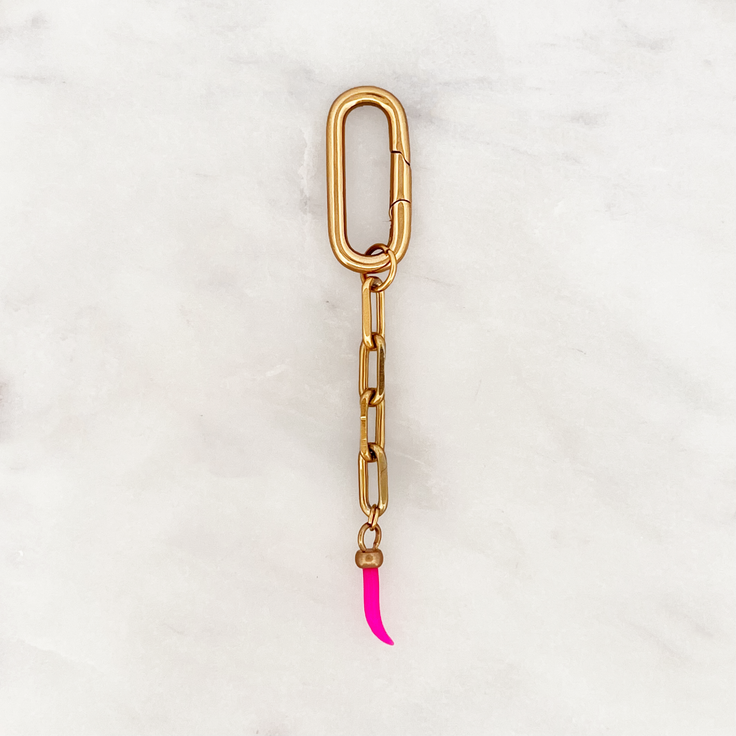 Bikini Charm Rosa Chili Klassischer Verschluss