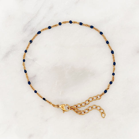 Armband Blue Bonnet Punkte