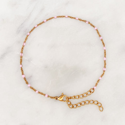 Armband Kirschblüten Punkte