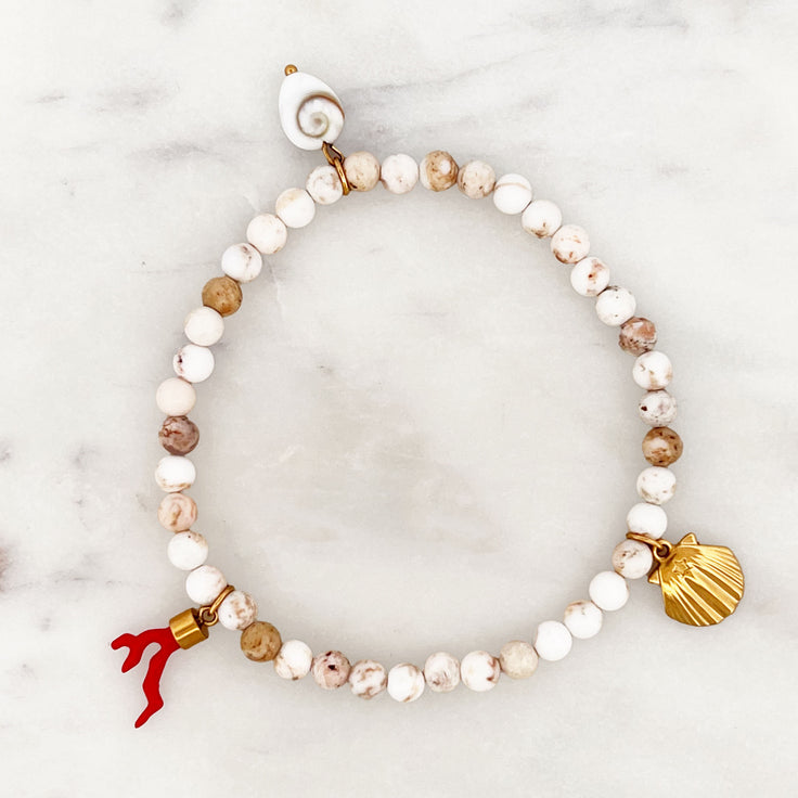 Armband Rot Sommer
