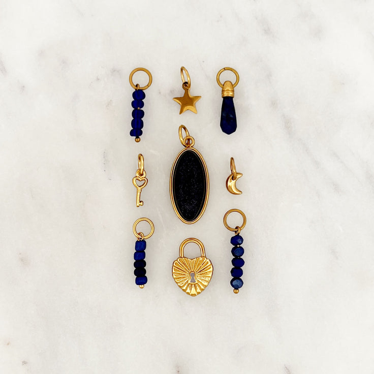 Charm box dark blue