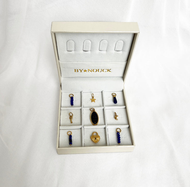 Charm box dark blue