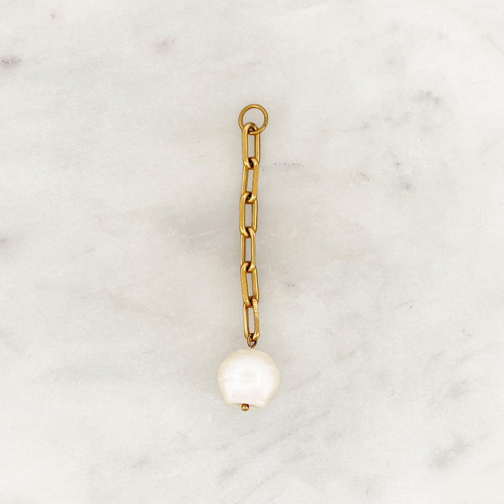 DYO Chain round flat pearl