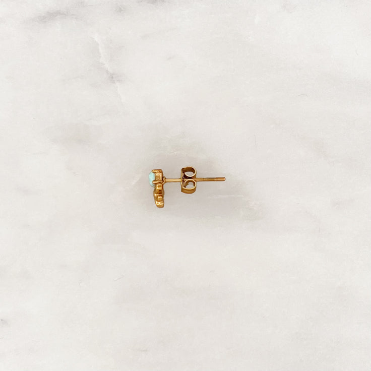 Ohrstecker Opal Oktopus