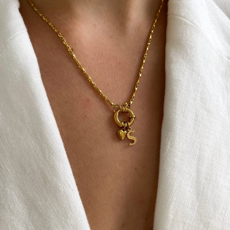Necklace Love Initial
