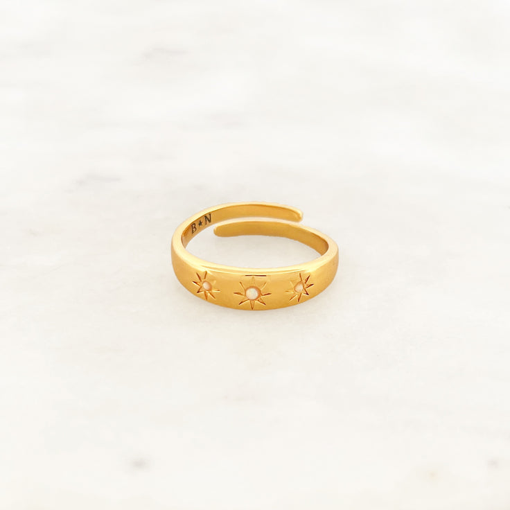Ringe Opal sterne