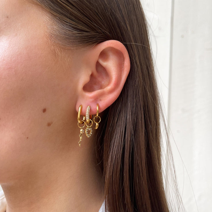 Base Fine Buxon Hoop - ByNouck Jewelry