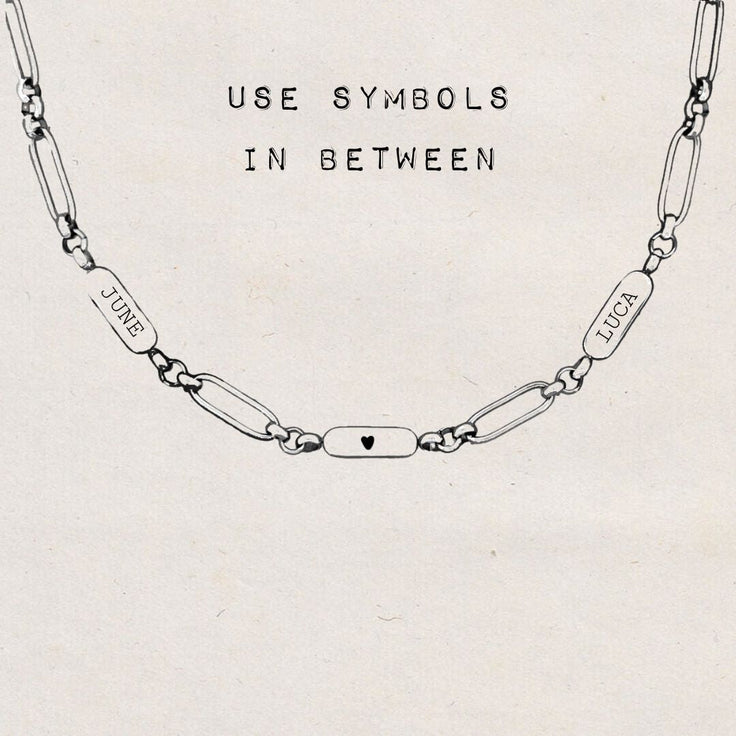 Bracelet Engraved Tags - ByNouck Jewelry