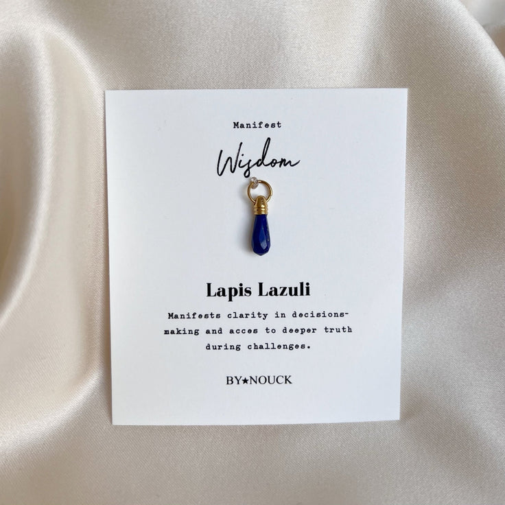 DYO Manifest Stone Lapis Lazuli - ByNouck Jewelry