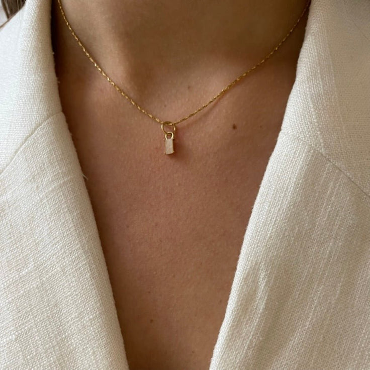 DYO Moonstone Baguette - ByNouck Jewelry