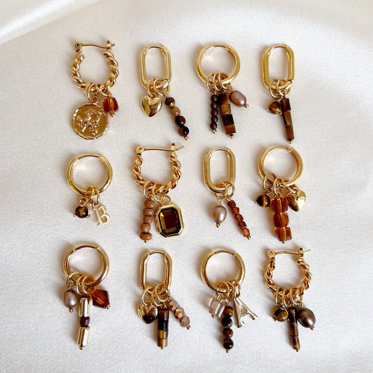 DYO Tiger's Eye Drop - ByNouck Jewelry