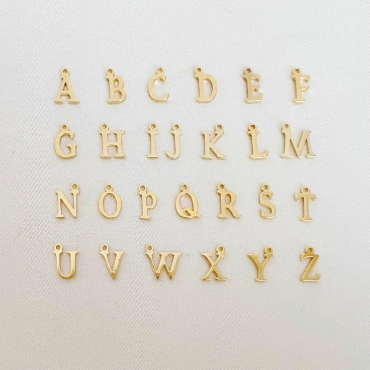 DYO Tiny Initial - ByNouck Jewelry