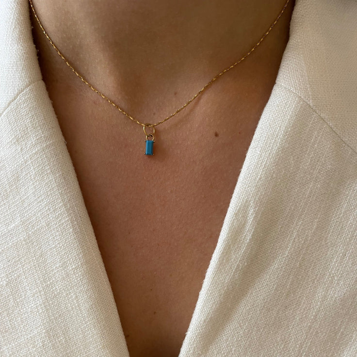 DYO Turquoise Baguette - ByNouck Jewelry