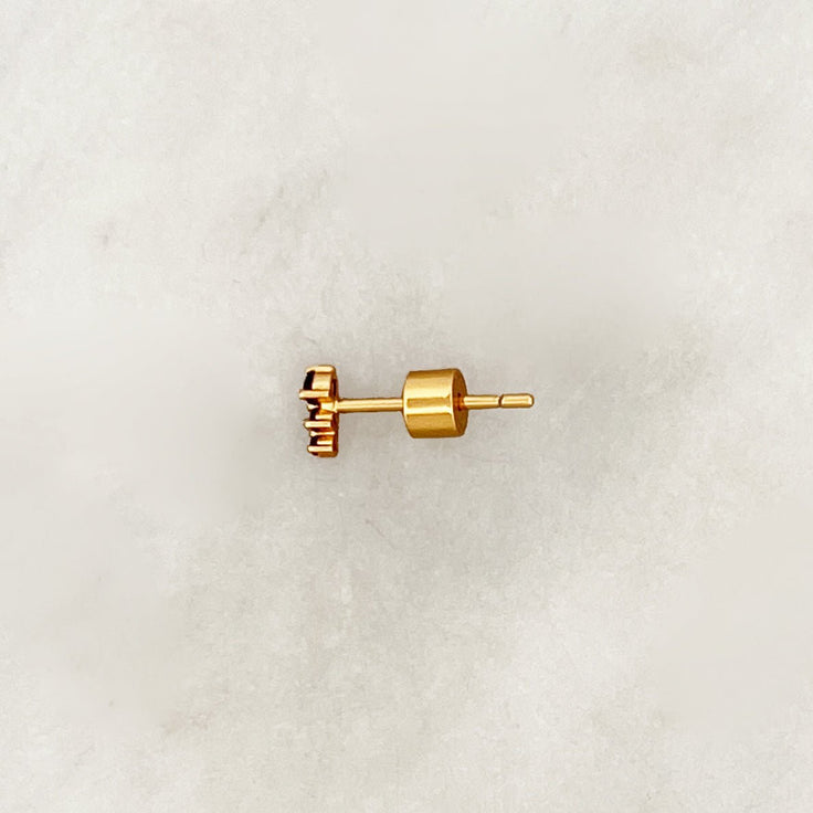 Earstud Chocolate Dots - ByNouck Jewelry