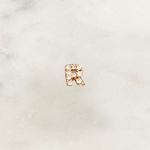 Earstud Initial - ByNouck Jewelry
