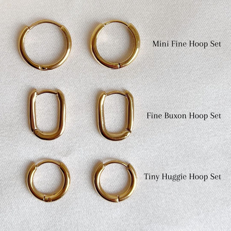 Fill The Box - 3 Earring Sets - ByNouck Jewelry