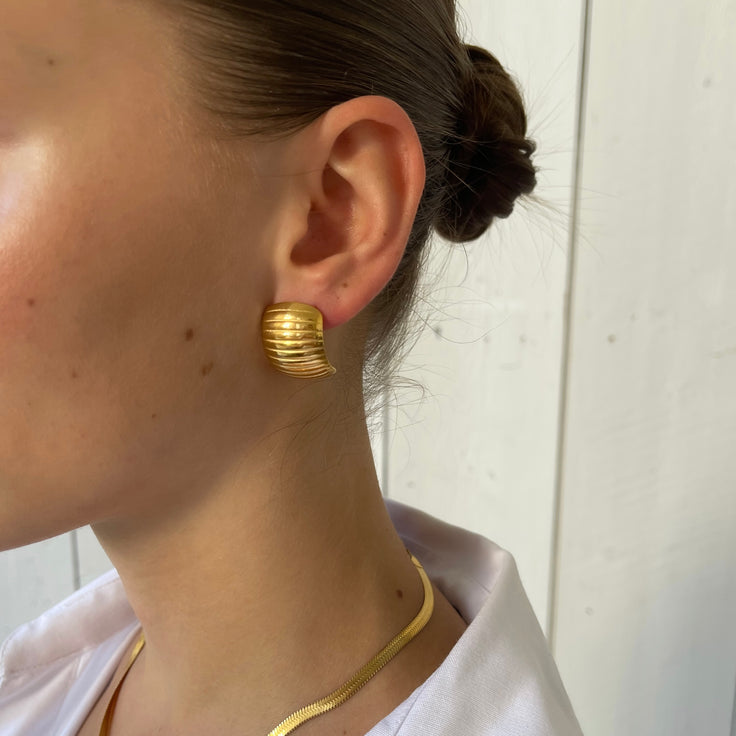 Curved Earstud Set