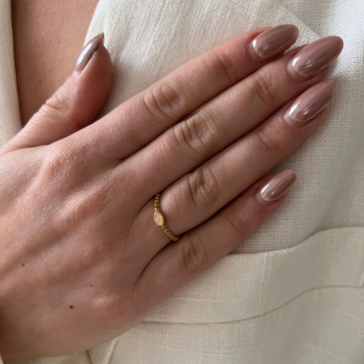 Moonstone Ring - ByNouck Jewelry