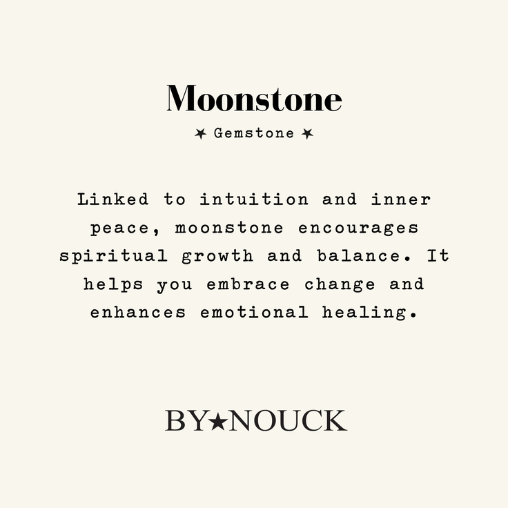 Moonstone Ring - ByNouck Jewelry
