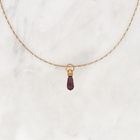 Halskette Manifeststein Amethyst