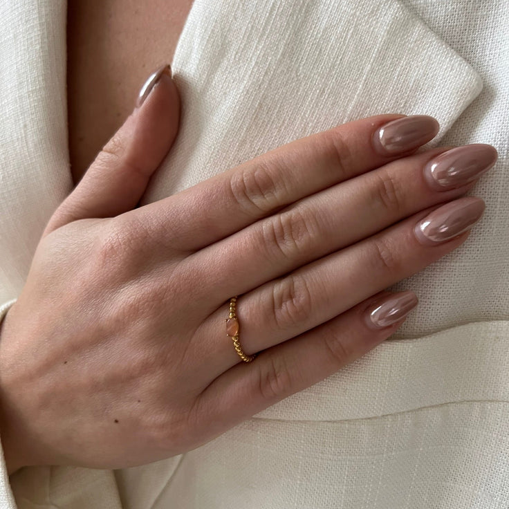 Pink Star Ring - ByNouck Jewelry