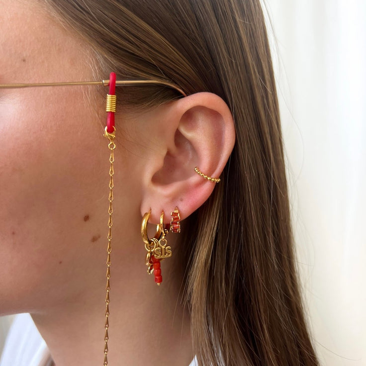 Red Sunny Cord - ByNouck Jewelry