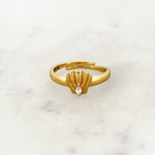 Shiny Muschel Ring