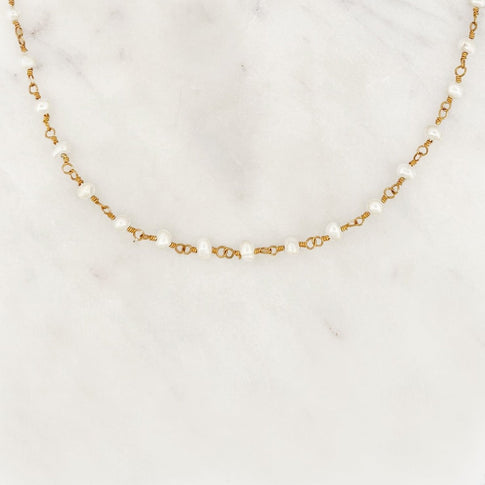 Choker Pearl Chain - ByNouck Jewelry
