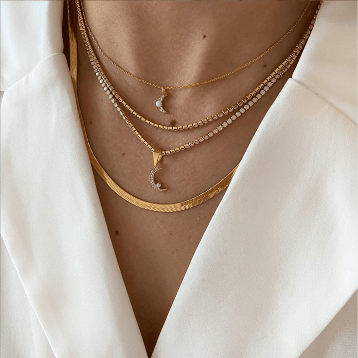 Milky Rhinestone Choker - ByNouck Jewelry